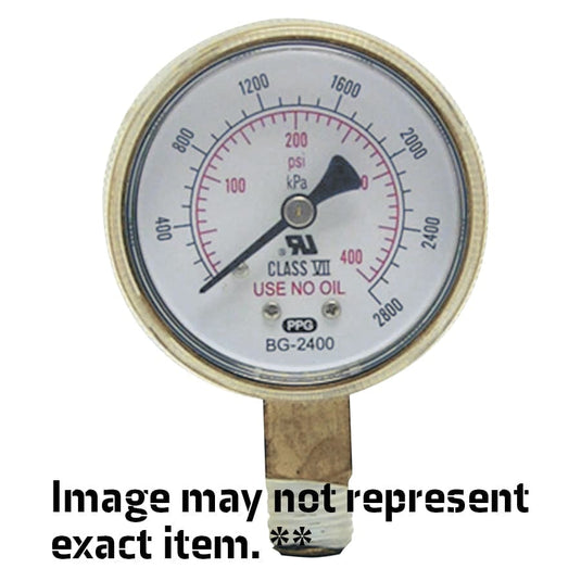 Anchor Replacement Gauge 2-1/2", 30psi, Brass