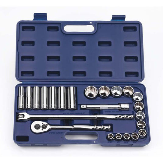 Williams 23 pc. 1/2" Drive Socket & Drive Tool Set, Standard