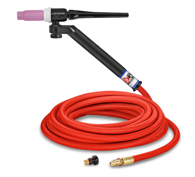 Load image into Gallery viewer, CK Worldwide | TIG Torch #17 - 3 Series FL150 (Gas Cooled) (CK-FL1525SF) W/ 25ft. Super Flex Cable
