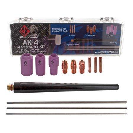 CK Worldwide 2 Series TIG Torch Accessory Kit, Large - AK-4