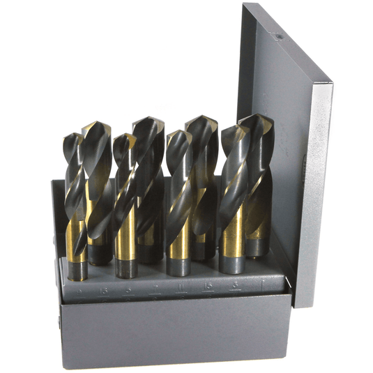 8PC IMP "FLAT" DRILL SET 9/16-1" BY 16THS1000EF8@weldshopsupply