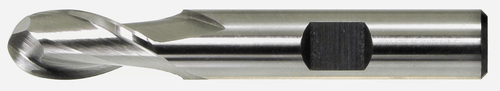 7/16 2Fl Single End End- Mill Ball Nose 1/2Sh USA640A128B@weldshopsupply