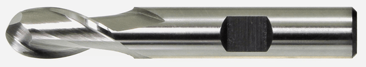 7/16 2Fl Single End End- Mill Ball Nose 1/2Sh USA640A128B@weldshopsupply