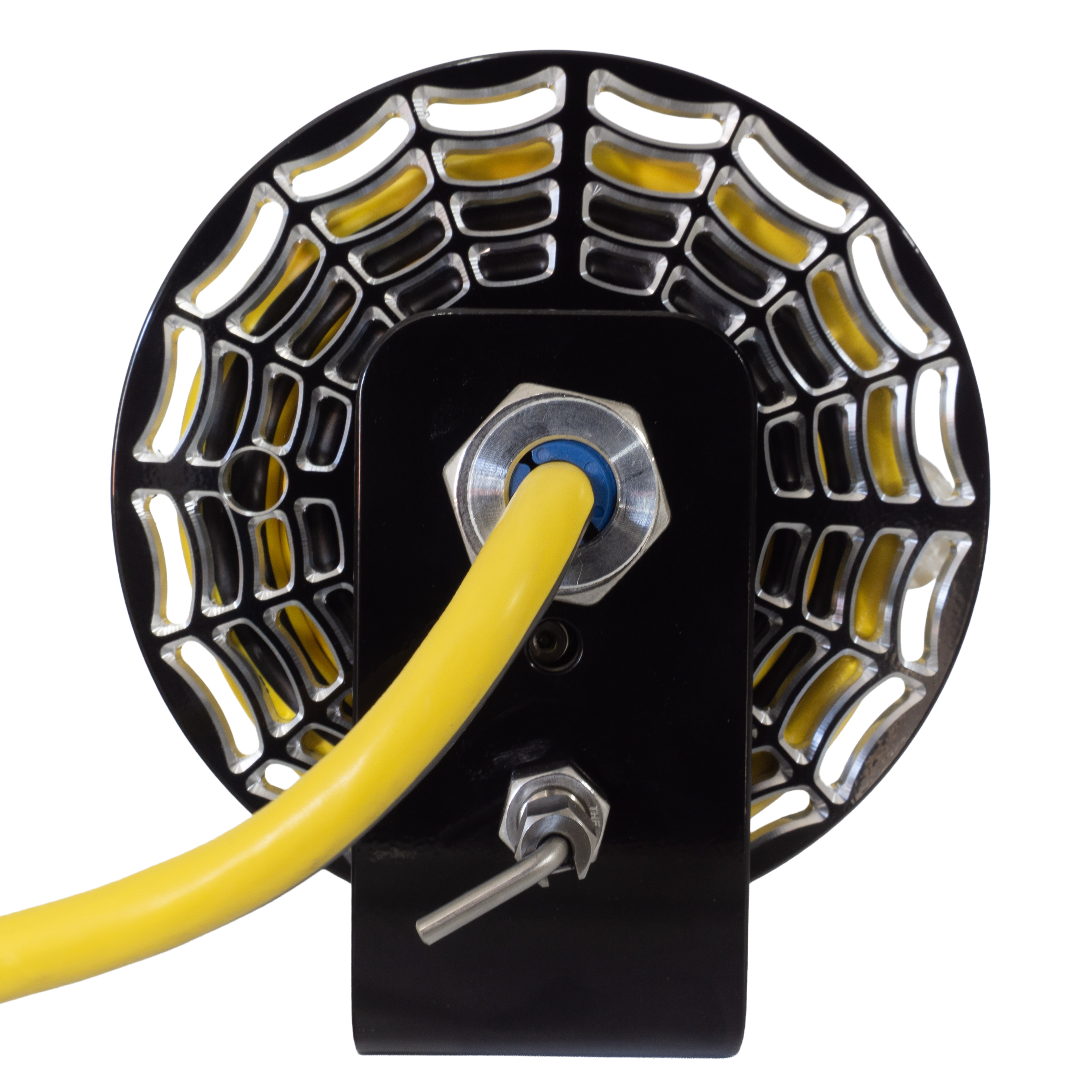 Mini Black Widow Extension Cord Reel | Heavy-Duty, USA-Made