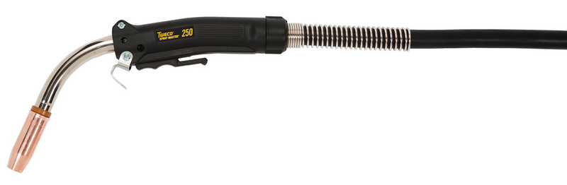 Load image into Gallery viewer, Tweco® 250 Amp Spray Master® .035&quot; - .045&quot; Air Cooled MIG Gun - 15&#39; Cable/Tweco® Connector10231102@weldshopsupply
