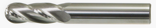 1/4 4FLUTE SOLID CARBIDE END-MILL S/E BALL NOSE77A116C@weldshopsupply