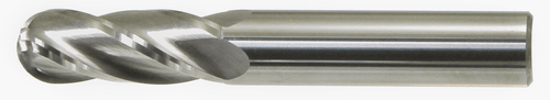 9/64 4FLUTE SOLID CARBIDE END-MILL S/E BALL NOSE77A109C@weldshopsupply