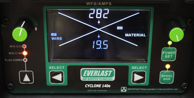 Load image into Gallery viewer, Everlast Cyclone 140E MIG Welder CLN-140E

