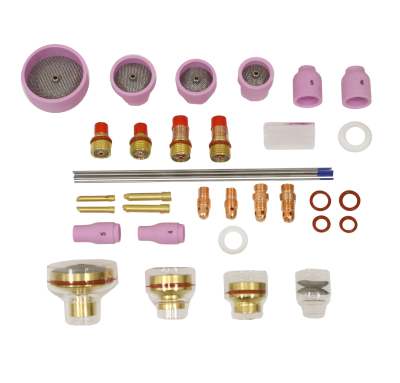 Load image into Gallery viewer, MASTER Gas Lens TIG Kit 2.0
