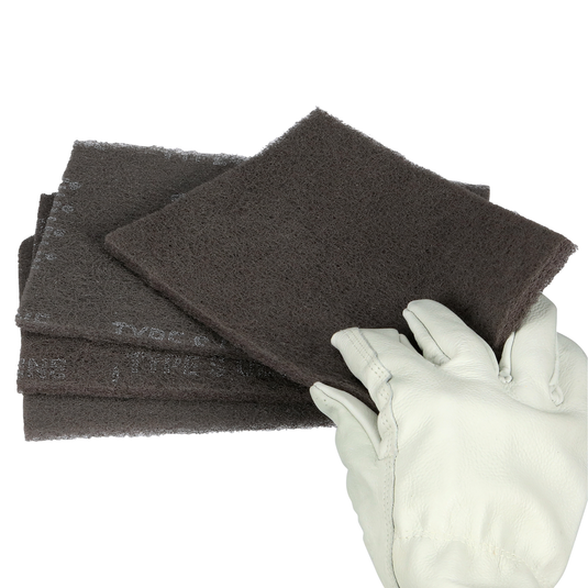 Scotch-Brite Hand Pad 7448, HP-HP, SiC Ultra Fine, Gray, 6 in x 9 in, 20/Carton, 60 ea/Case7100089226@weldshopsupply