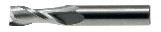 9/16, SOLID CARBIDE 2 FL END MILL SINGLE END72A136C@weldshopsupply