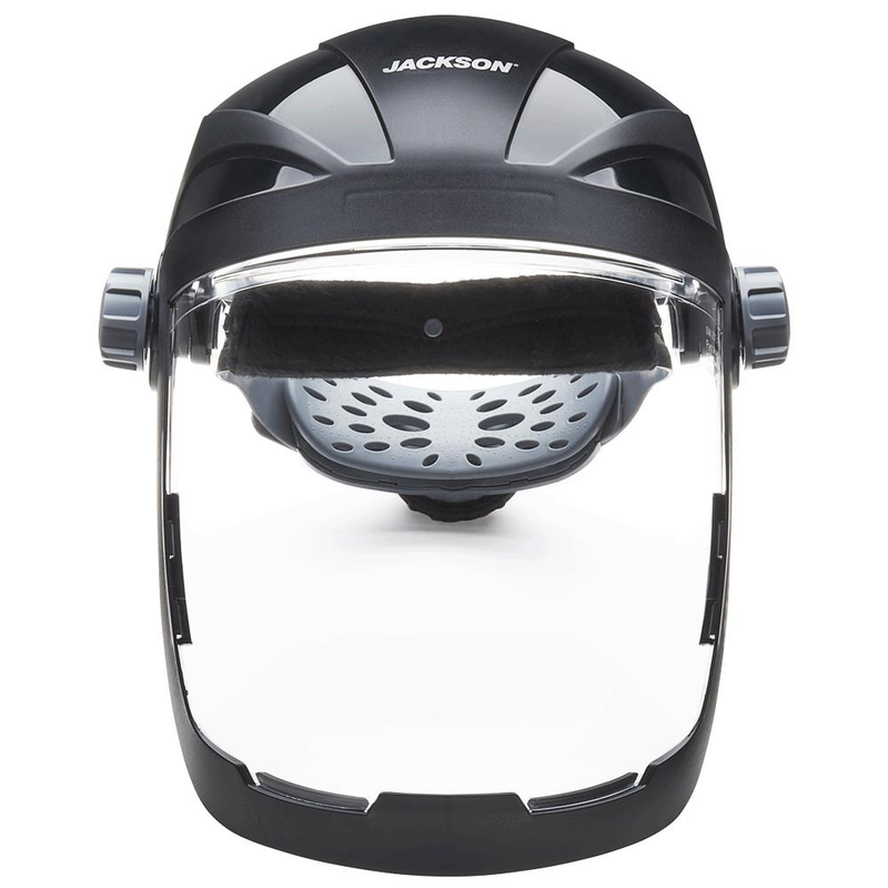 Load image into Gallery viewer, Quad™ 500 Series Face Shield - Chin and Side Guard - Ratcheting - Polycarbonate - Clear - Anti-Fog14220@weldshopsupply
