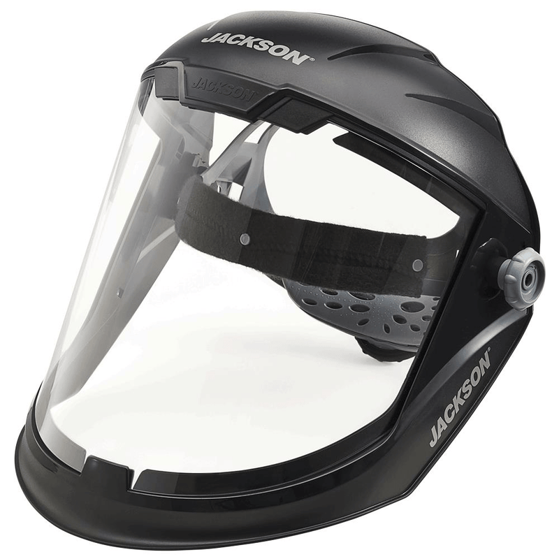 Load image into Gallery viewer, Maxview™ Series Face Shield - Ratcheting - Chin and Side Guard - Polycarbonate - Clear - Uncoated14200@weldshopsupply
