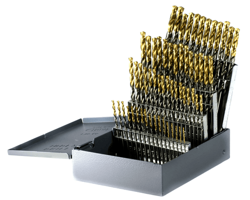 60PC TiN Tipped Drill Set 