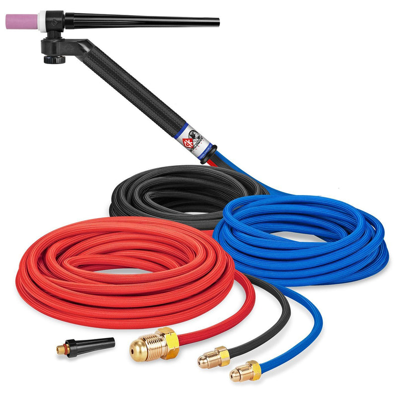 Load image into Gallery viewer, CK Worldwide | TIG Torch FL230 - Water Cooled 2 Series (CK-FL2325SF) W/ 25ft. Super Flex Cable
