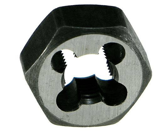 9mm-1.25, CARBON HEX RE- THREAD DIES336E090B@weldshopsupply