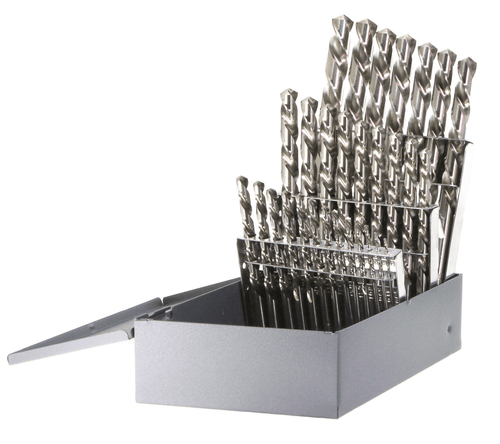 29PC LEFT HAND DRILL SET 1/16-1/2 BY 64ths200LH29@weldshopsupply