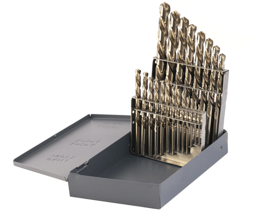21PC LEFT HAND DRILL SET 1/16-3/8 BY 64ths200LH21@weldshopsupply