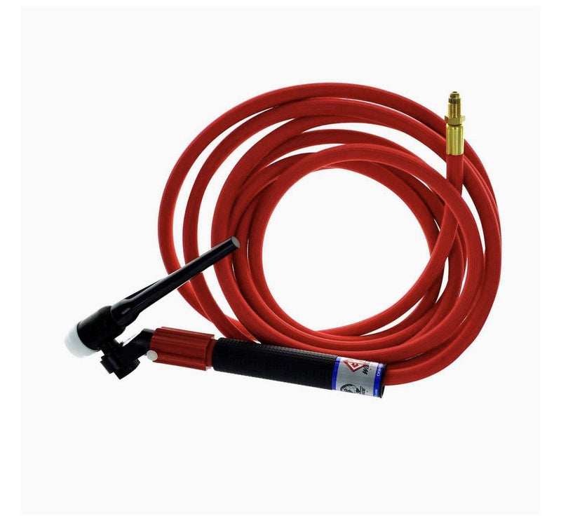 Load image into Gallery viewer, CK Worldwide | TIG Torch #17 - 3 Series FL150 (Gas Cooled) (CK-FL1512VSF) W/ Valve, 12.5ft. Super Flex Cable
