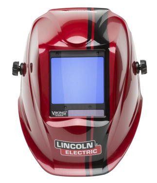 Load image into Gallery viewer, Lincoln Viking Welding Helmet Code Red 3350
