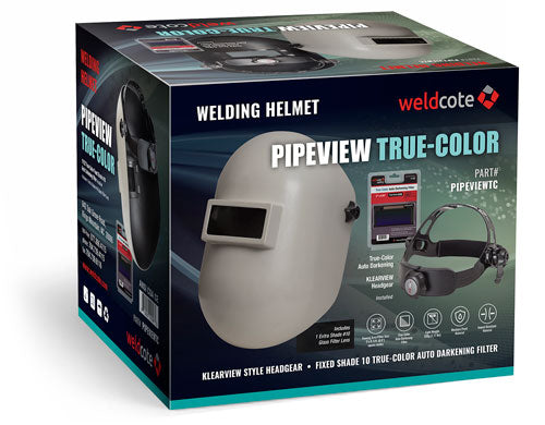 Pipeview Sugar Scoop Welding Helmet With True Color Shade 10 Auto Darkening Lens