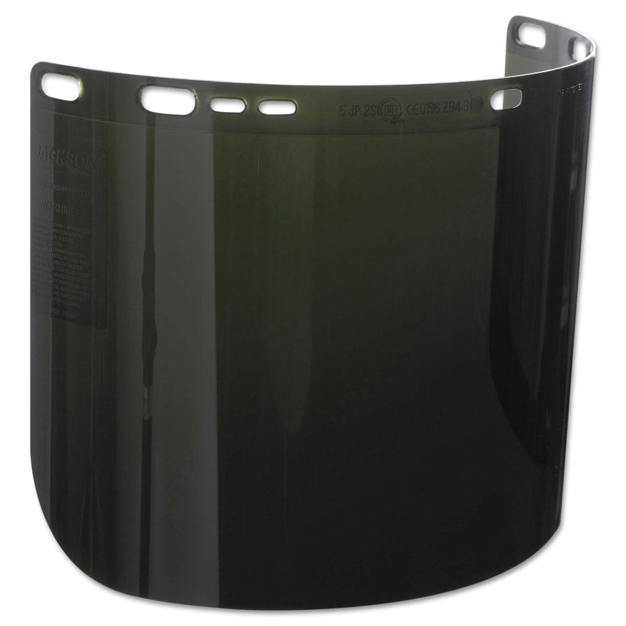 Jackson F50 Polycarbonate Face Shield, 3465, IR/UV 5.0, 15 1/2" x 8" - 29080