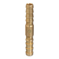 Thumbnail for Brass Hose Splicers, 200 PSIG, Barb Hex, 1/4 in