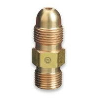 Thumbnail for Brass Cylinder Adaptors, From CGA-510 POL Acetylene To CGA-300 Coml Acet 1 Piece