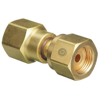 Thumbnail for Brass Cylinder Adaptor, From CGA-320 Carbon Dioxide To CGA-580 Nitrogen