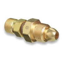 Thumbnail for Brass Cylinder Adaptor, CGA-580 Nitrogen x CGA-320 Carbon Dioxide