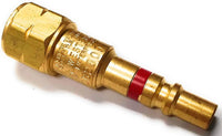 Thumbnail for Quick Connect Components, Male Plug, Fuel Gas, Torch to Hose