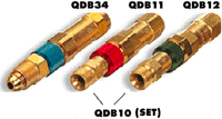 Thumbnail for Quick Connects, Hose to Machine, QDB302 (M) Plug;  QDB303 (F) Socket, Inert Gas