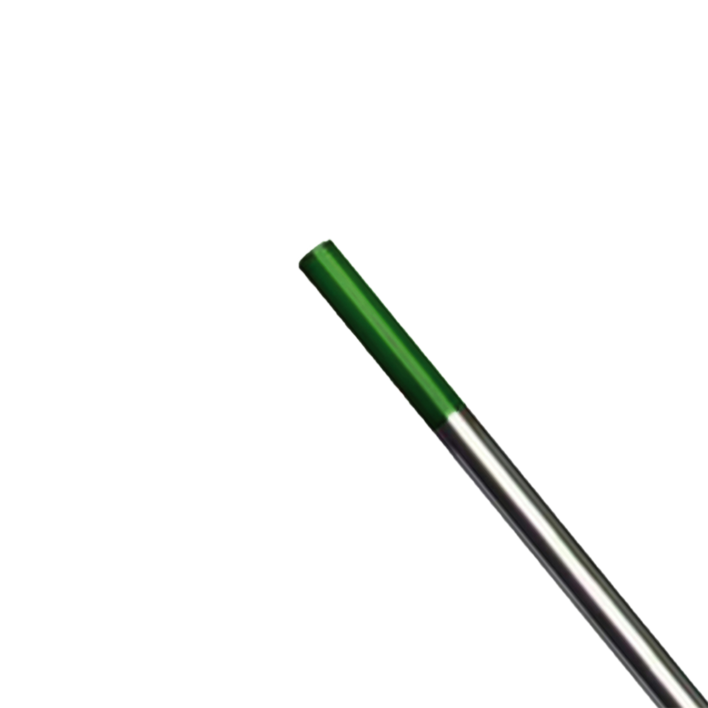 Weldcote Green Pure Tungsten Electrodes 5/32" x 7"