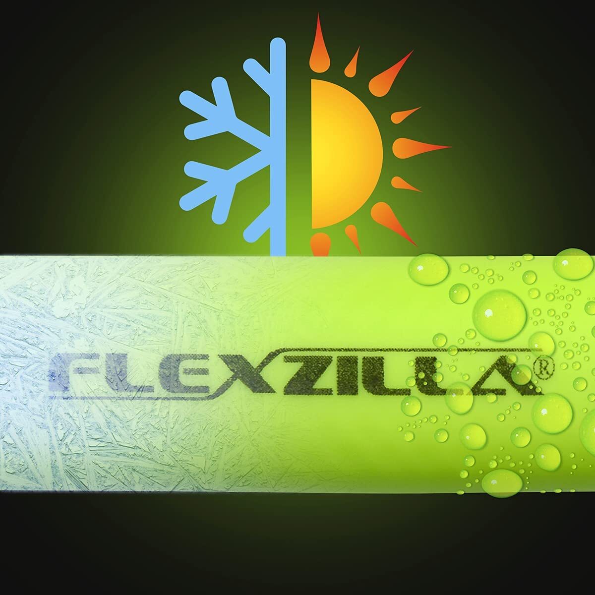 Flexzilla® Air Hose, 3/8" x 100', 1/4" MNPT Fittings